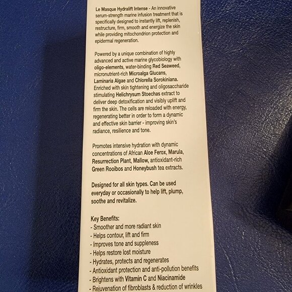African Botanics Le Masque Hydralift Intense Facial Mask Sealed Discontinued - Picture 4 of 11
